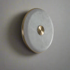 Windsor Alabaster Wall Sconce material and finish detail