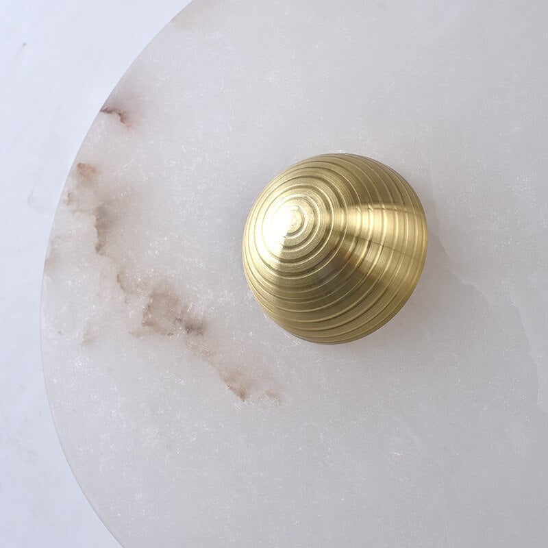 Moonshade Alabaster Disc Wall Sconce product image