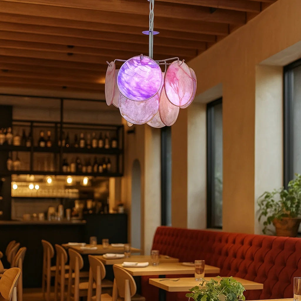 Murano Glass Disc Chandelier product image