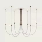 Serpentine Halo Chandelier