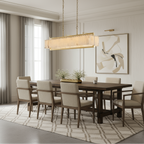 Stanton Brass & Alabaster Dining Chandelier additional product view