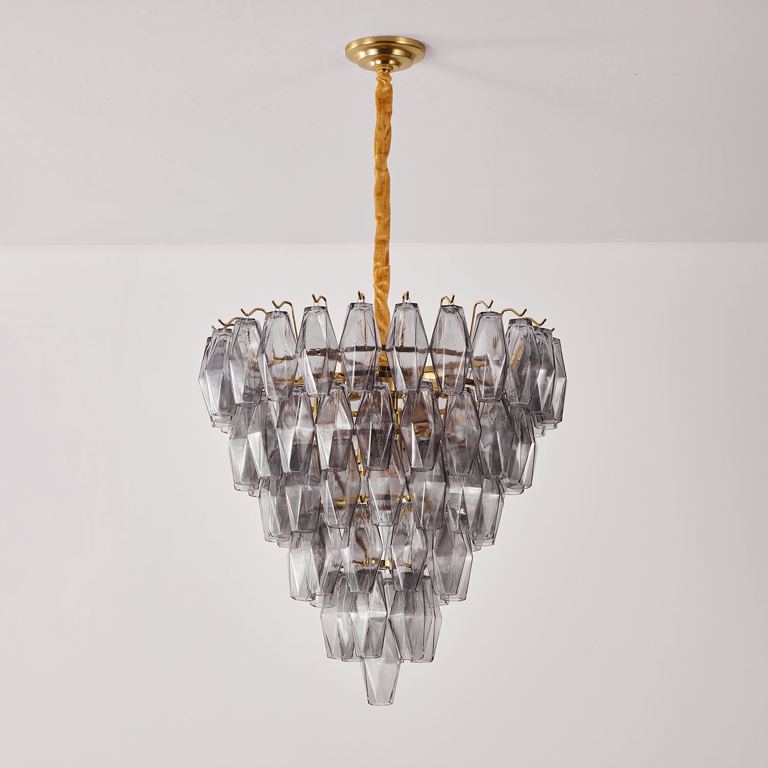 Premium Smoke Gray Empire Chandelier product image