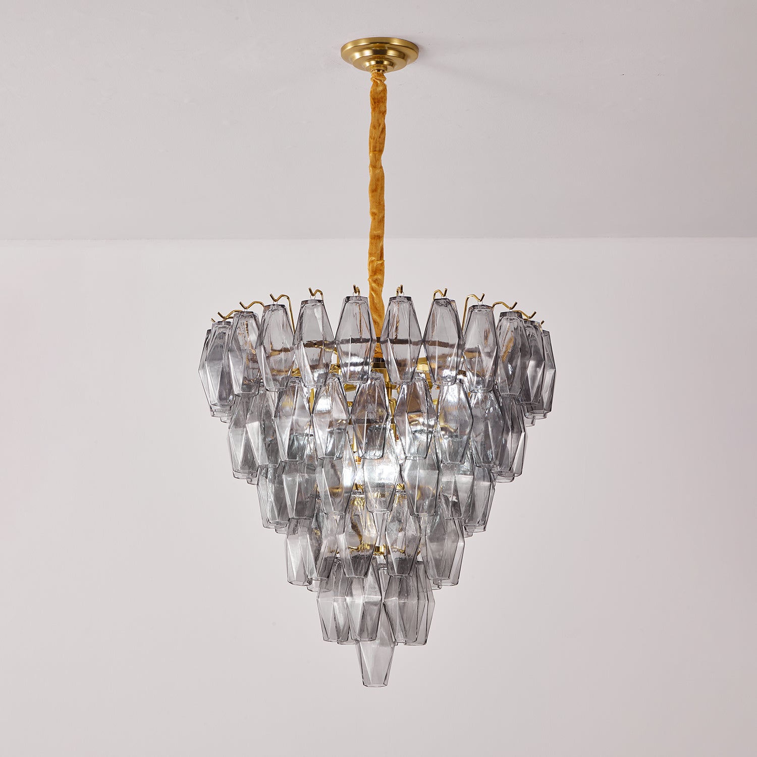 Premium Smoke Gray Empire Chandelier product image