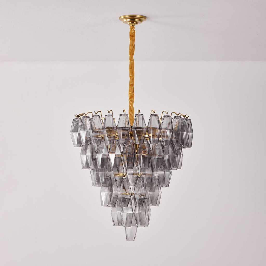 Premium Smoke Gray Empire Chandelier product image