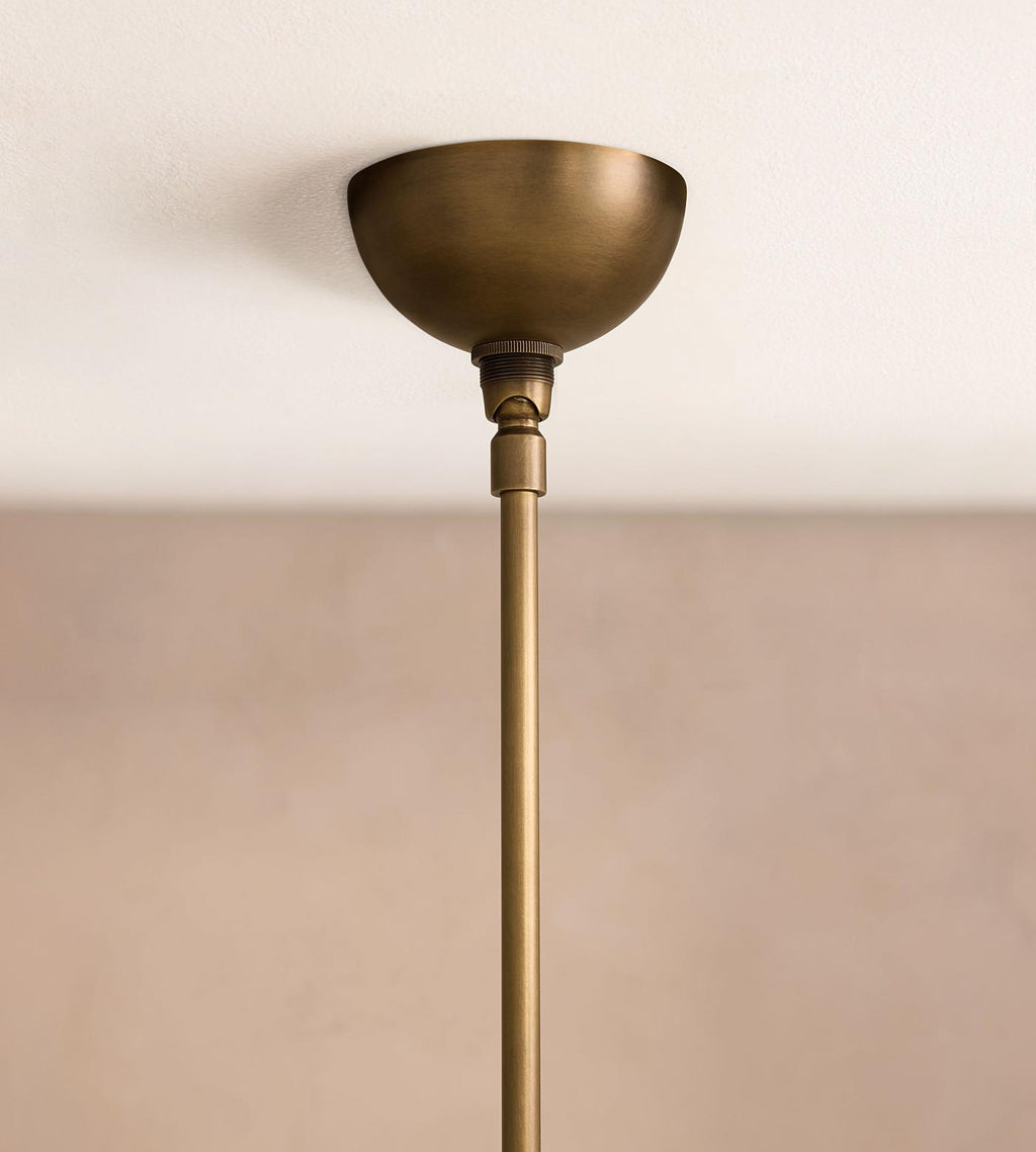 Snowflake Alabaster Orb Chandelier by Bling Lighting Studio