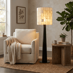 Solavera Alabaster Mosaic Floor Lamp