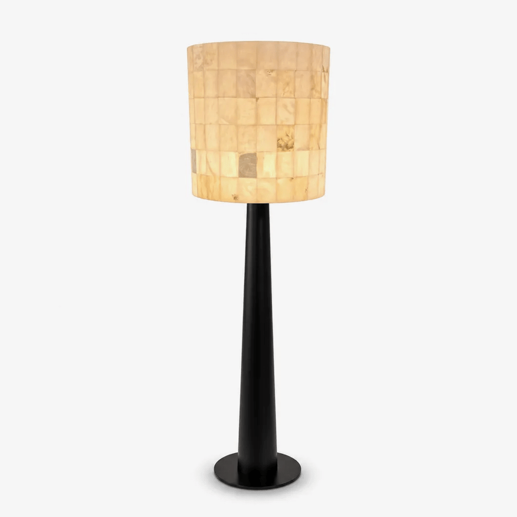 Solavera Alabaster Mosaic Floor Lamp