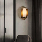 Solenne Alabaster Halo Wall Light