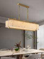 Solstice Alabaster Linear Bar Chandelier product image