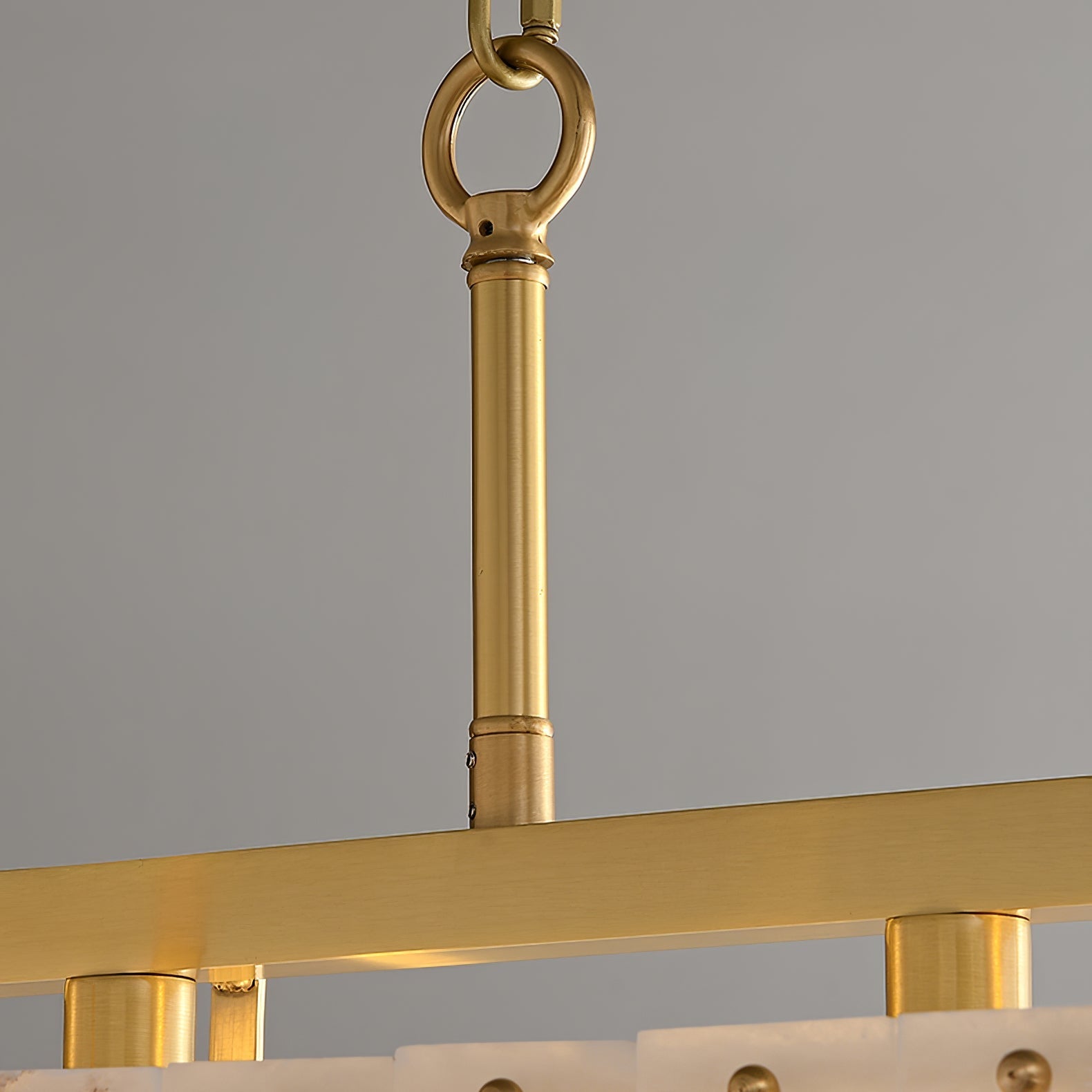 Premium Solstice Bar Alabaster Chandelier product image