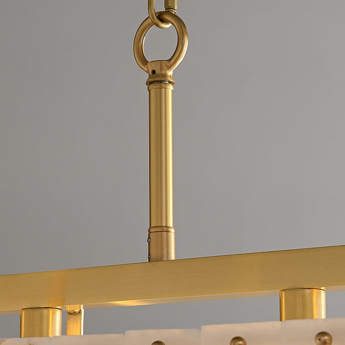 Solstice Bar Chandelier by Bling Lighting Studio