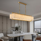Solstice Alabaster Linear Bar Chandelier product image