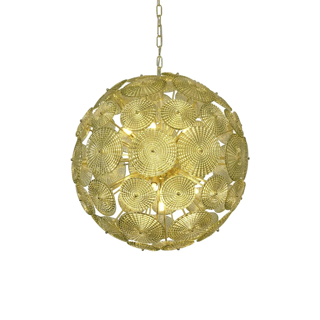 Sputnik Sphere Glass Disc Chandelier product image