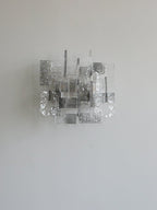 Stacked Glass Wall Sconce