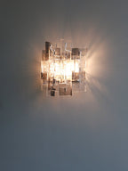 Stacked Glass Wall Sconce