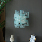 Stacked Glass Wall Sconce