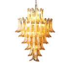 Stunning Murano Amber Petals Chandelier product image