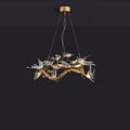 Glass Swallow Branch Chandelier product image