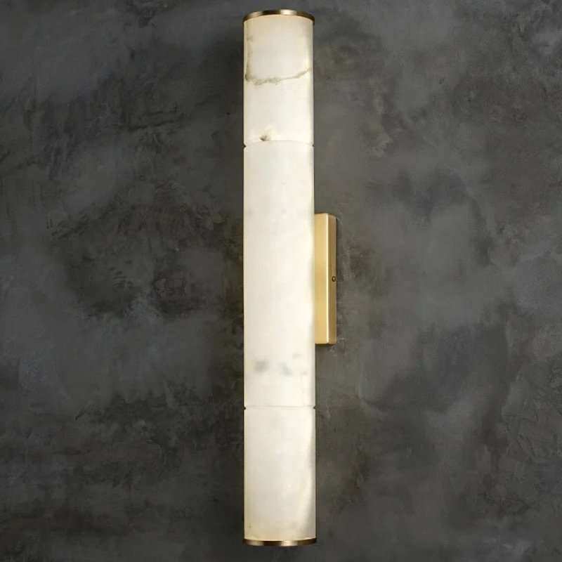 Sylvia Alabaster Wall Sconce by Bling Lighting Studio