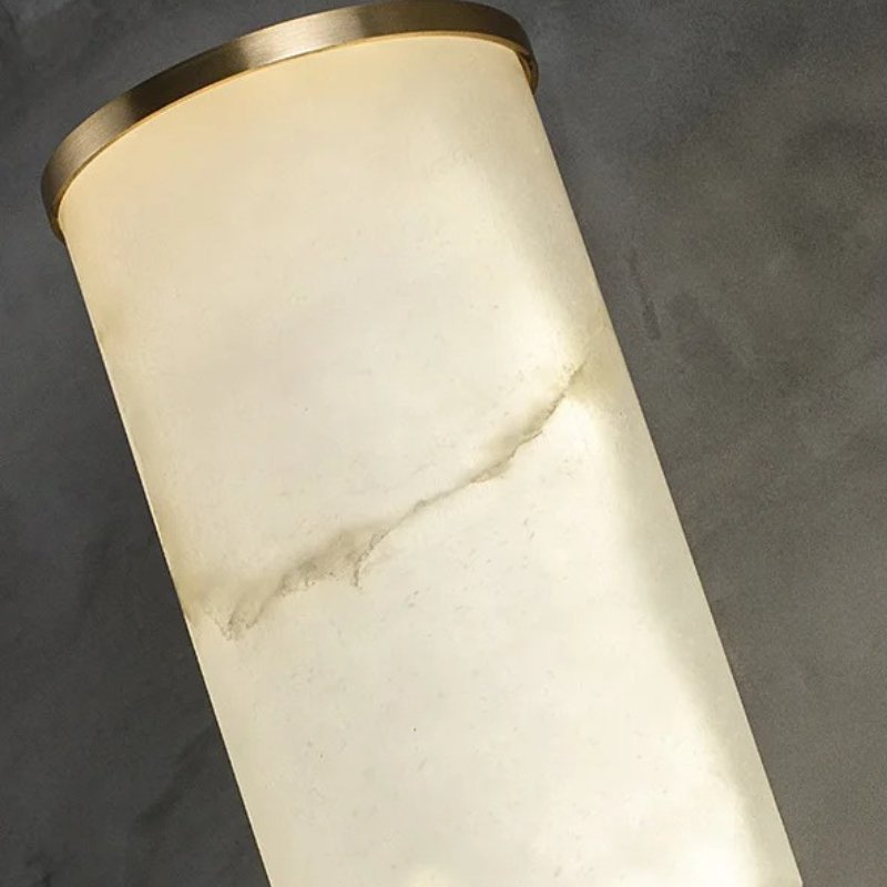 Sylvia Alabaster Wall Sconce by Bling Lighting Studio