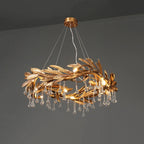 Teardrop Crystal Blade Branch Chandelier product image