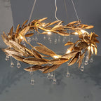 Teardrop Crystal Blade Branch Chandelier product image