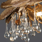 Teardrop Crystal Blade Branch Chandelier product image