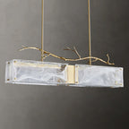Thalassa Glass Branch Chandelier by Bling Lighting Studio