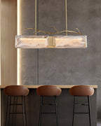 Thalassa Glass Branch Chandelier by Bling Lighting Studio