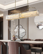 Thalassa Glass Branch Chandelier by Bling Lighting Studio