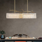 Thalassa Glass Branch Chandelier by Bling Lighting Studio