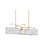 Thalassa Glass Branch Chandelier by Bling Lighting Studio