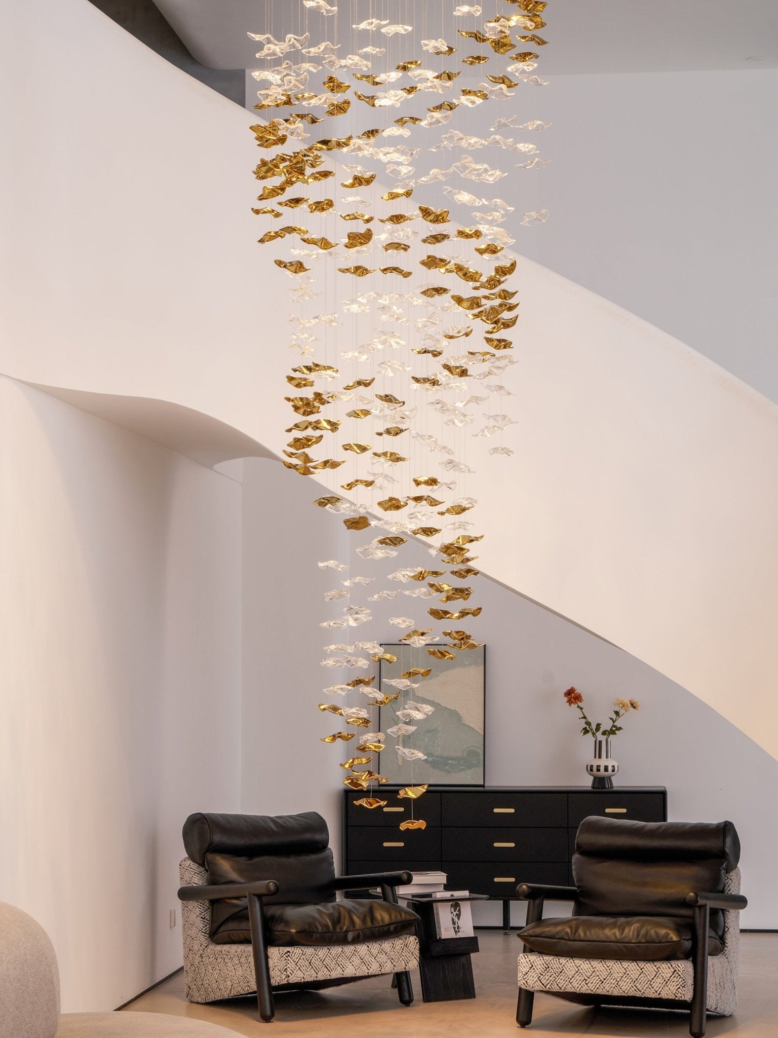Tidal Art Glass Pendants Lamp