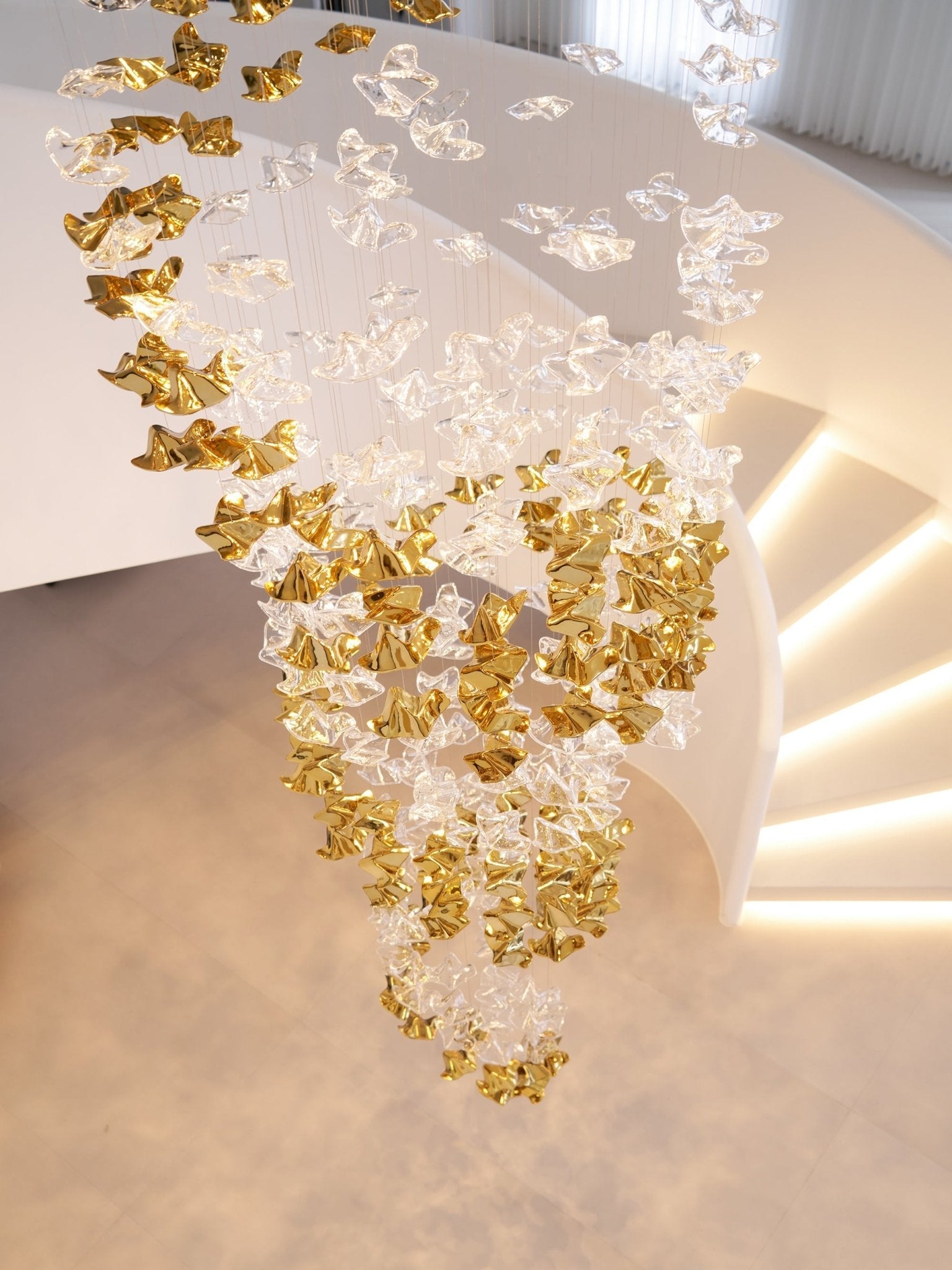 Tidal Art Glass Pendants Lamp