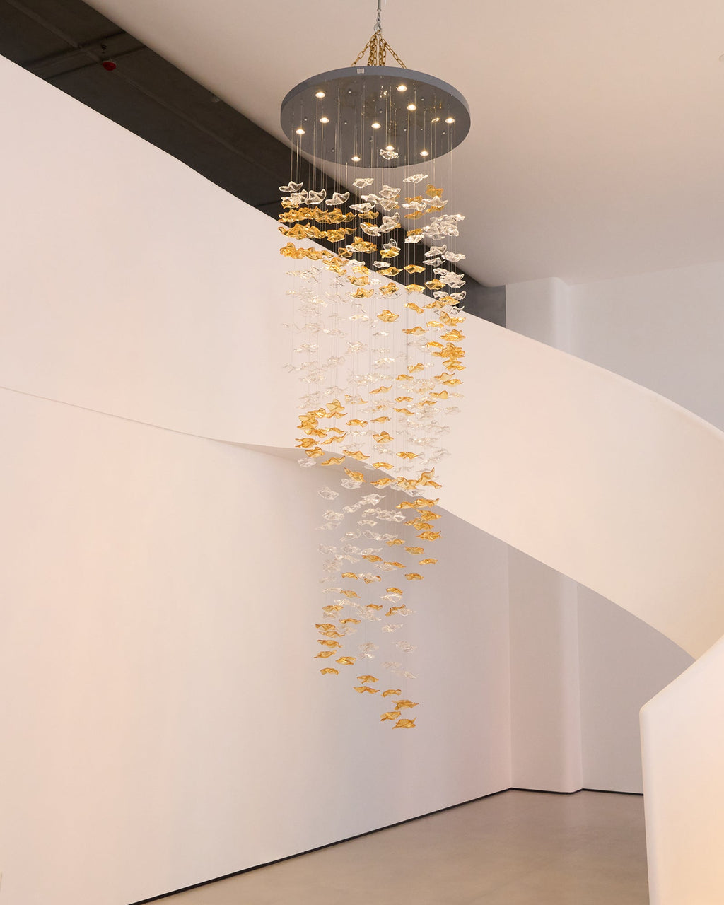 Tidal Art Glass Chandelier