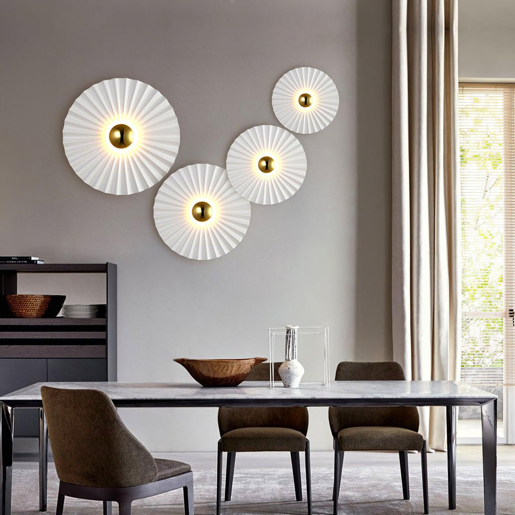 Tinsley Flush Wall Lamp detail view
