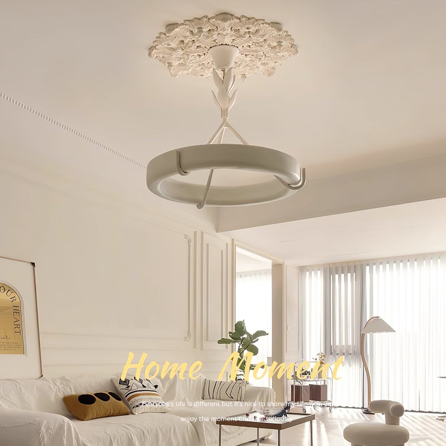 Tinsley Plaster Chandelier product image