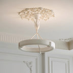 Tinsley Plaster Chandelier detail view