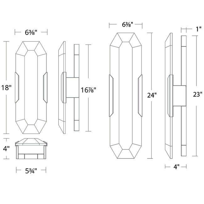Obelisk Alabaster Wall Sconce by Bling Lighting Studio