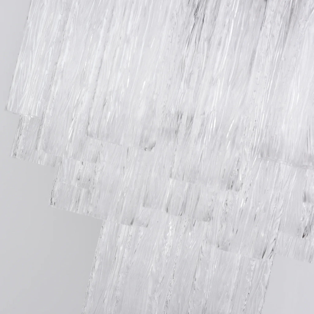 Transparent Murano Glass Tube Chandelier product image
