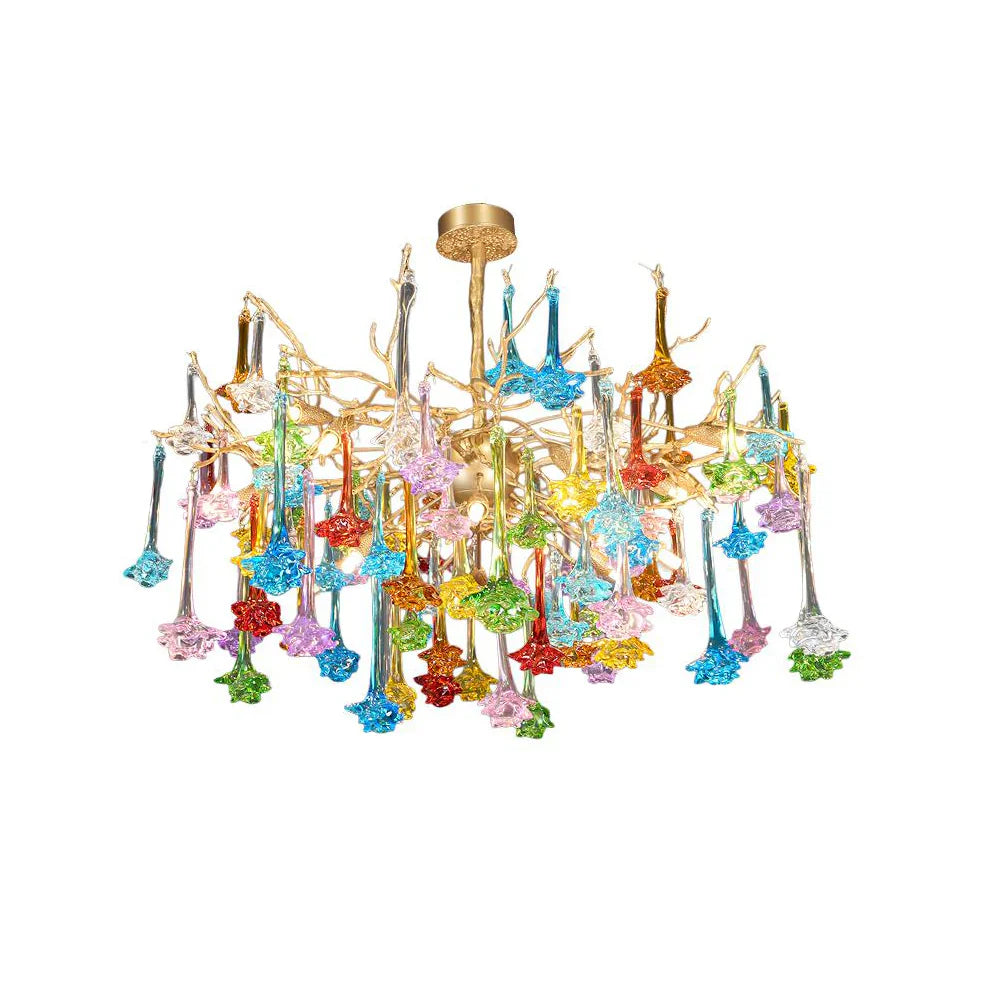 Tree Branch Glass Colorful Chandelier product image