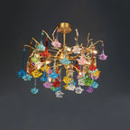 Tree Branch Glass Colorful Chandelier product image