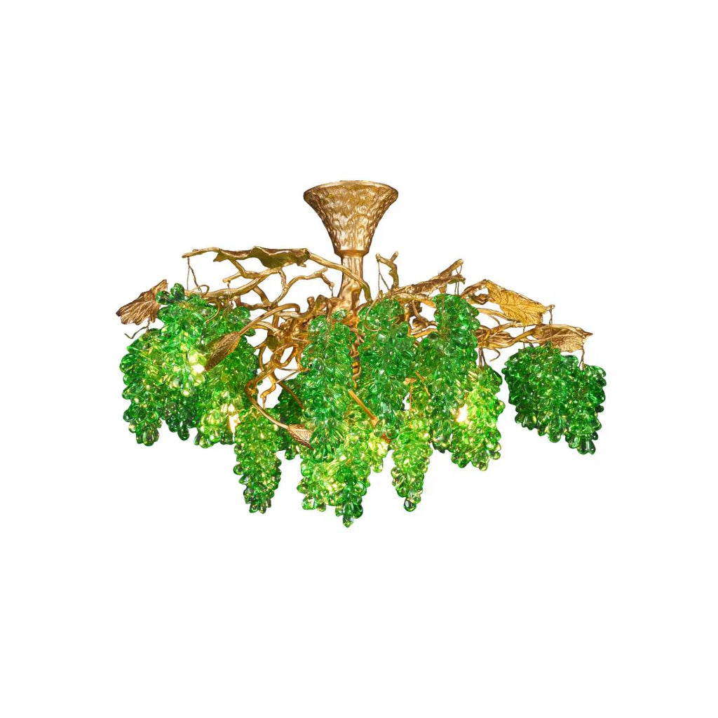 Tree Branch Glass Grape Chandelier product image