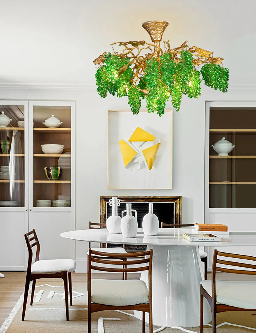 Tree Branch Glass Grape Chandelier product image