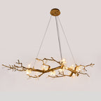 Selenite Crystal Blossom Branching Tree Chandelier by Bling Lighting Studio