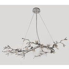Selenite Crystal Blossom Branching Tree Chandelier by Bling Lighting Studio