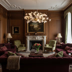 Veitchii Flower Branch Chandelier by Bling Lighting Studio