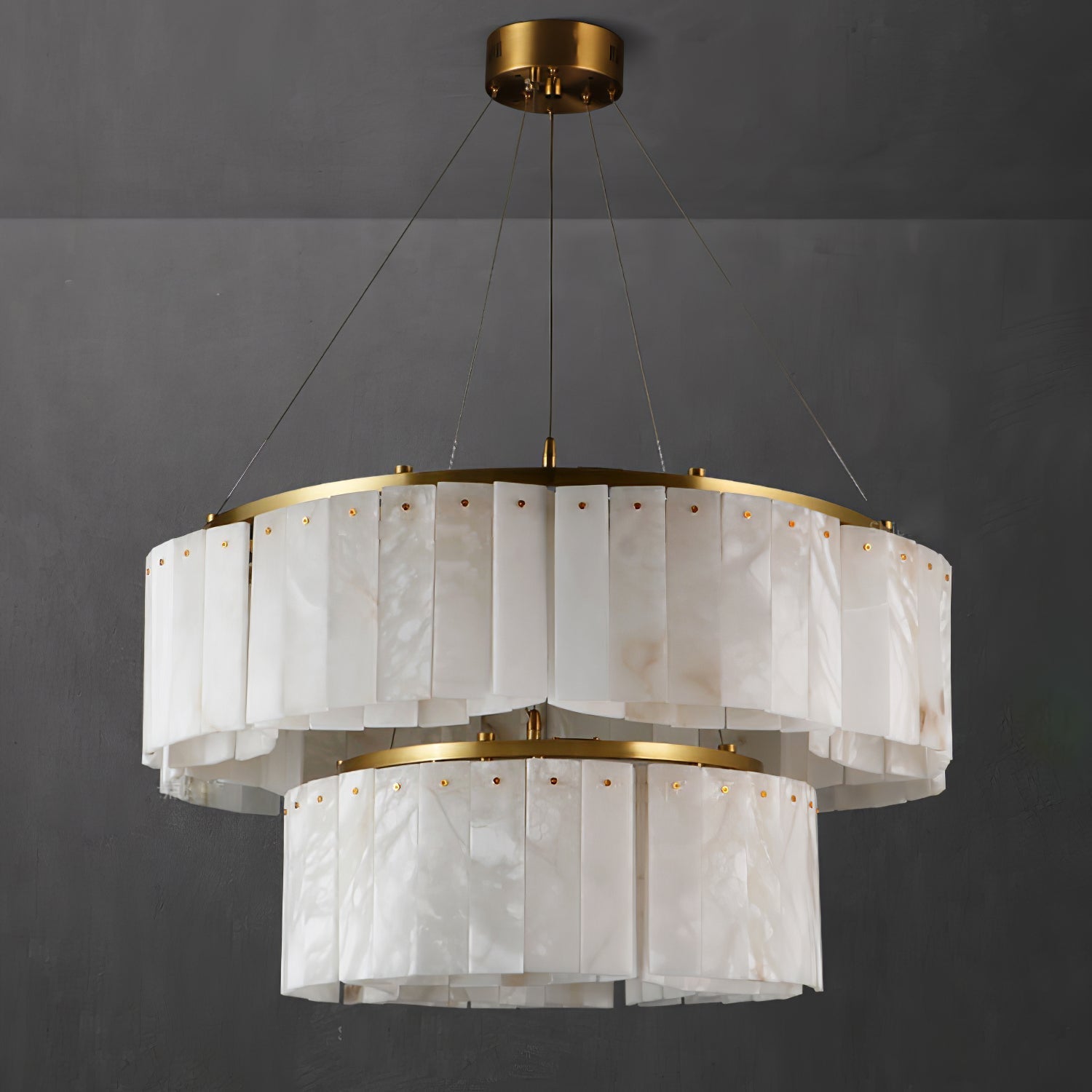 Velaria Chandelier by Bling Lighting Studio