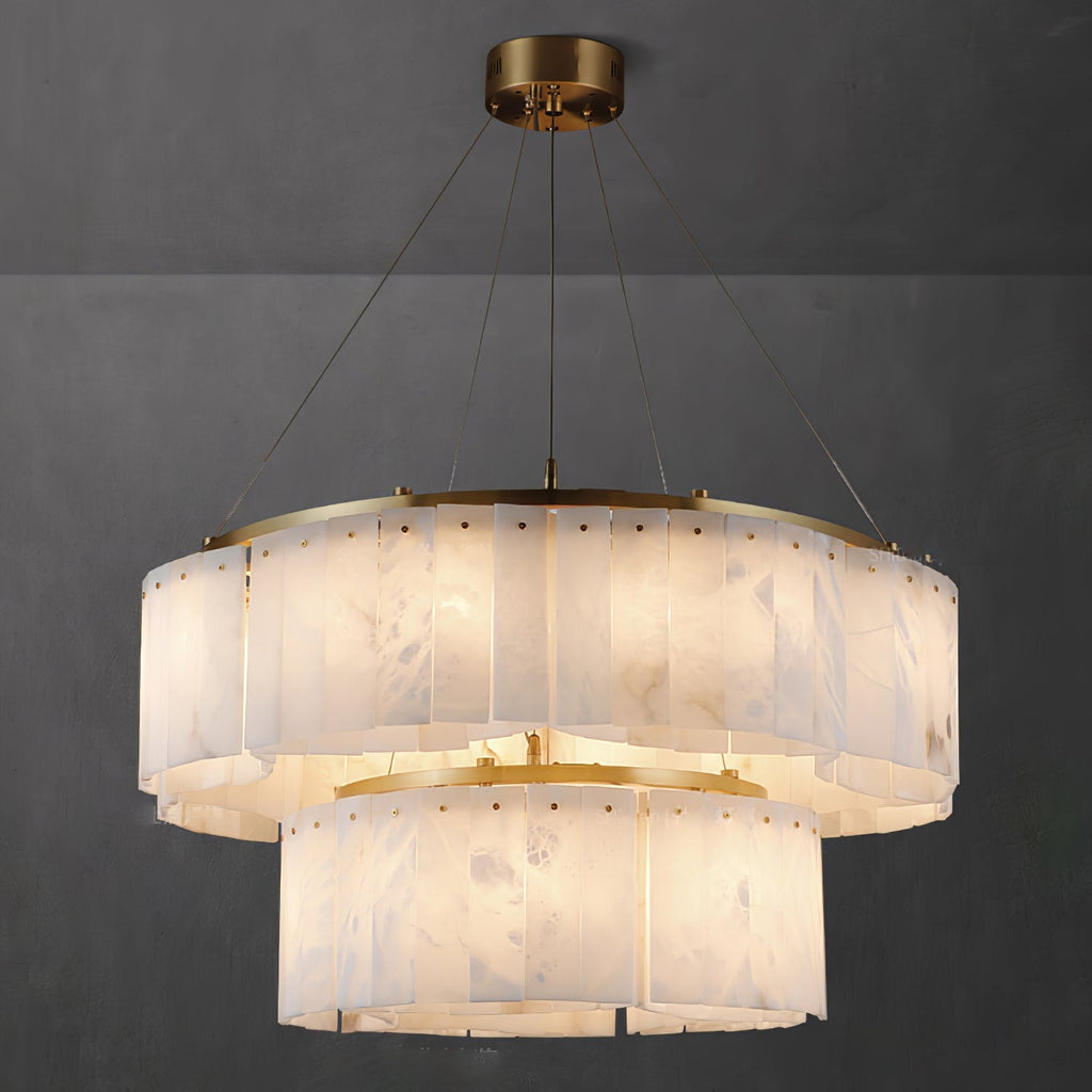 Velaria Chandelier by Bling Lighting Studio