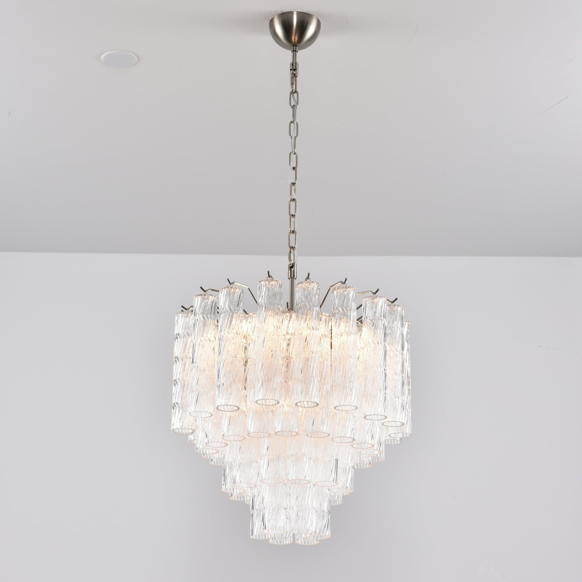 Vetrina Glass Chandelier Glass lighting by Bling Lighting Studio